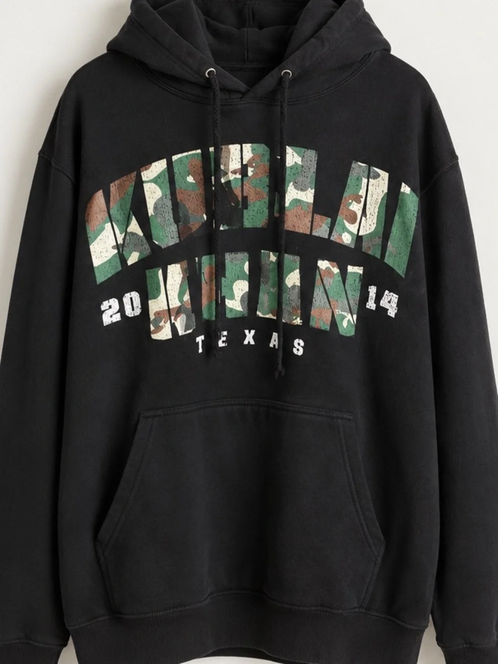 Kublai Khan TX 2014 Vintage Black Graphic Hoodie XL Metalcore